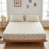 Dainty Floral Premium Fitted Bed Sheet